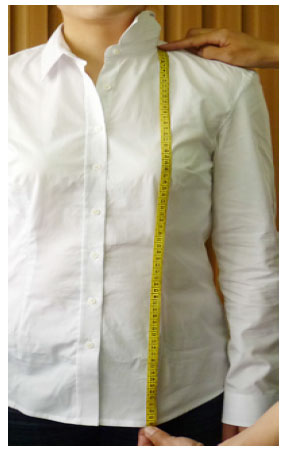 shirt tail length