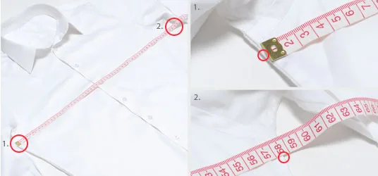 Copy measurements from a shirt
