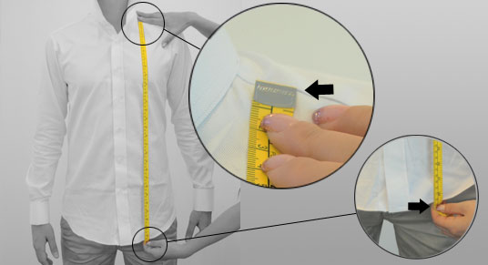 shirt tail length