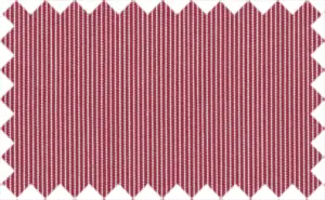 Contessa Red/White micro Stripes, 100% Cotton