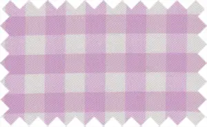 Lilac Cotton Gingham Checks, 100% Cotton