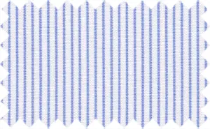 Perano Blue/White Stripes, Cotton/Polyester Blends