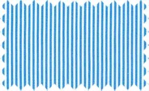 Curious Blue  Stripes, 100% Cotton