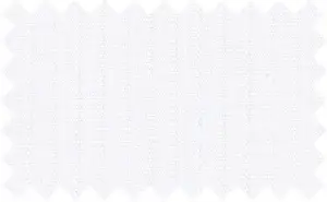 Smoke White Textured Stripes, Cotton/Polyester Blends