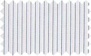 Perano Blue/White Stripes, Cotton/Polyester Blends
