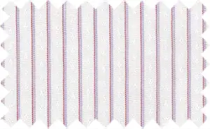 Mexican Red/Medium Purple/White Stripes, 100% Cotton