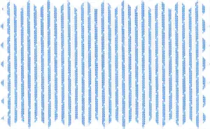 Dodger Blue/White Stripes, 100% Cotton