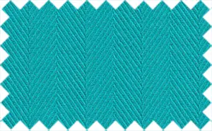 Light Sea Green Herringbone, Cotton/Polyester Blends