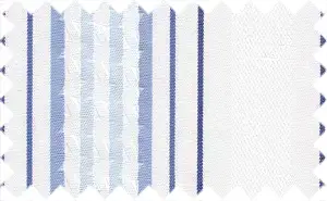 Midnight Blue/Navy Blue/Perano Blue/Onahau/White Stripes, 100% Cotton