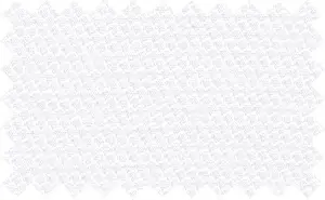 White Shiny Textured, Cotton/Polyester Blends