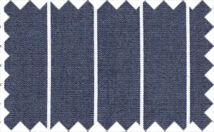Oxford Blue/White Stripes, 100% cotton thin fabric for summer. The stripe is 1cm wide.
