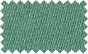 Patina Green, 100% Cotton. The fabric has twill like diagonal lines