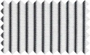 French Gray/Black/White Stripes, Cotton/Polyester Blends