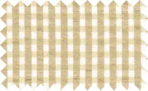 Tan/White Searsucker/Crepe Gingham Checks, 100% Cotton
