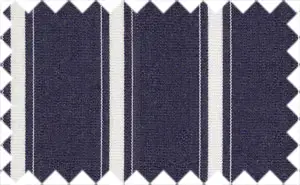 Midnight Express /White Stripes, 100% Cotton