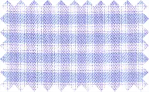 Perano Blue/Light Purple/White Checks, 2Ply 100% Cotton