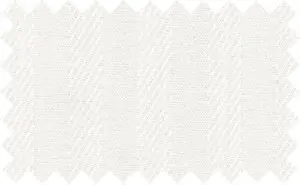 White on White Stripes, 40% cotton/60% polyester. Breathable fabric and is not a see-through type