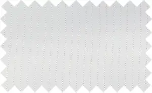 White/Silver Glitter Shine 2Ply Stripes, 2Ply 100% Cotton with shiny silver stripes.