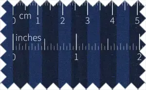 Resolution Blue/Black Stripes, 100% Cotton