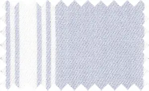 Periwinkle Gray/White Stripes, 100% Cotton
