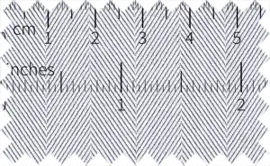 Silver Grey 2Ply Herringbone, 2Ply 100% Cotton