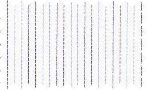 Pale Cornflower Blue/Black/White 2Ply Textured Stripes, 2Ply 100% Cotton