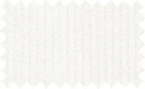 White 2Ply textured stripes, 2Ply Cotton/Polyester Blends