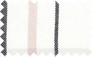 Cavern Pink/Light Gray/Black/White Flannel Plaids, Linen