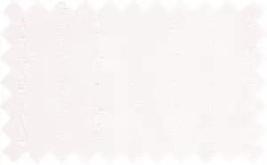 White on White stripes, cotton/polyester blends - The fabric has thin zigzag striped pattern.