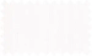 White on White Stripes, 70% Polyester, 30% cotton -