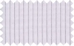 Black/White pin stripes, Cotton/Polyester Blends