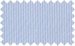 Polo Blue/White Stripes, Cotton/Polyester Blends