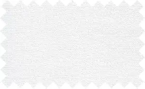White pinpoint, 65% cotton/35% polyester - The fabric has thick threads