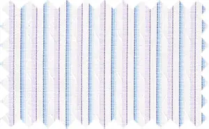 Eastbay Blue/Deluge Purple Stripes, 35% cotton/65% polyester