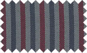 Merlot Red/Gray/Black Chevron, 85% Polyester/15% Cotton